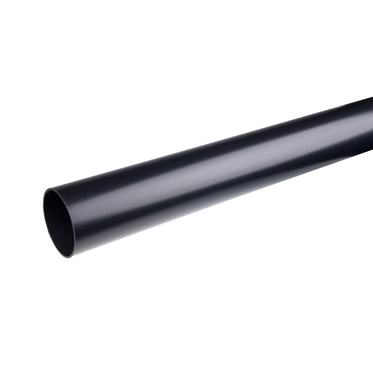 Syöksyputki Ø 75 mm/6 m musta