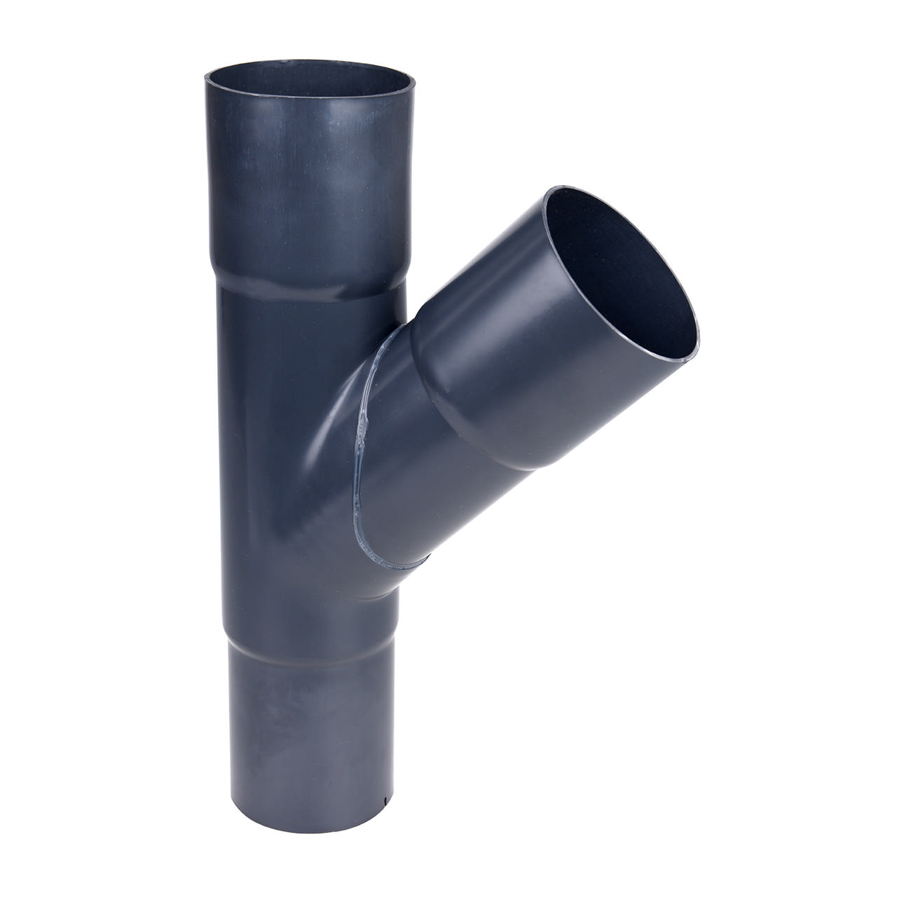 Haaraputki Ø 110 mm/Ø 110 mm 45° grafiitinharmaa
