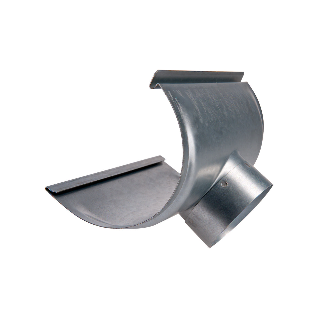 Teräs Plus laajennusjuoksutusosa 125 mm/Ø 75 mm